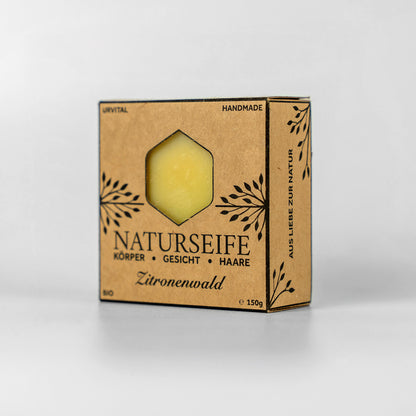 Zitronenwald Naturseife - 150g