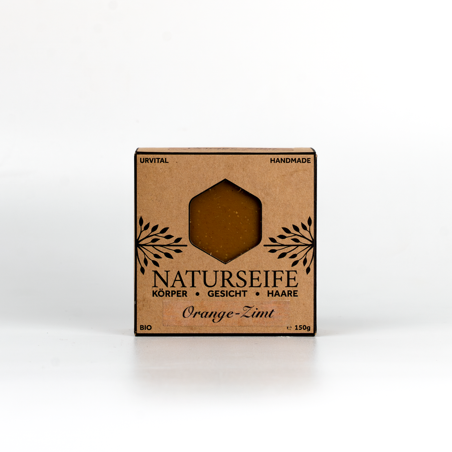 Orange Zimt Naturseife - 150g