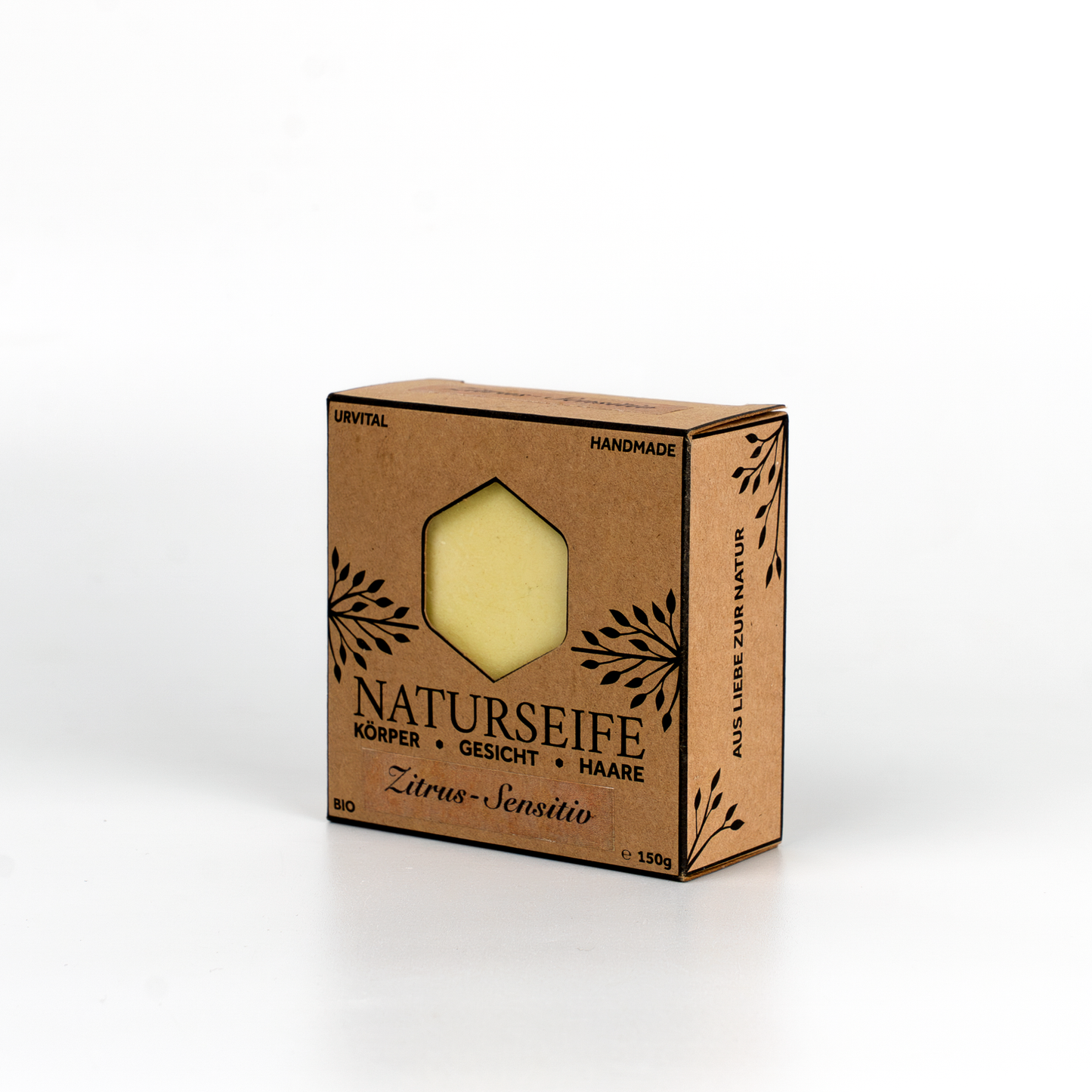 Zitrus Sensitiv Naturseife - 150g