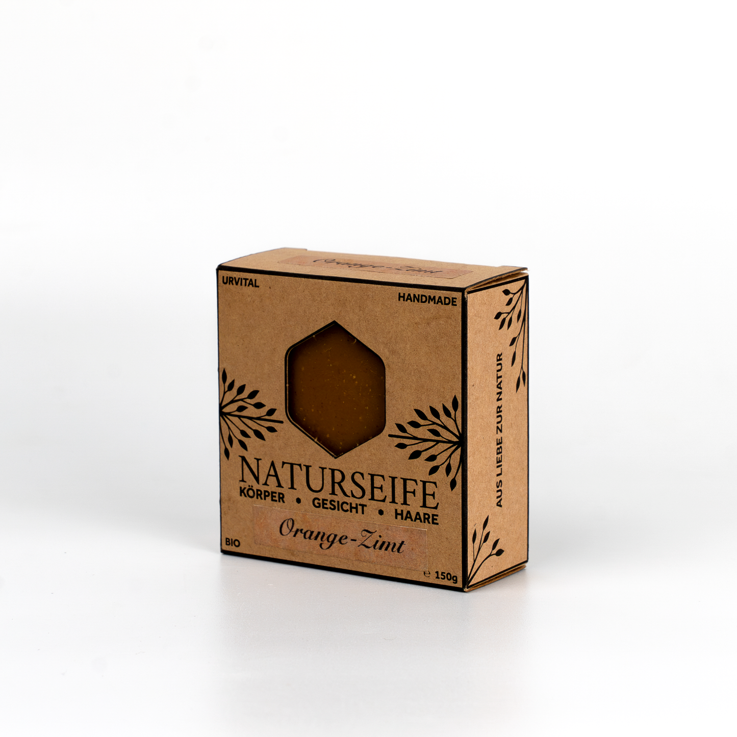 Orange Zimt Naturseife - 150g